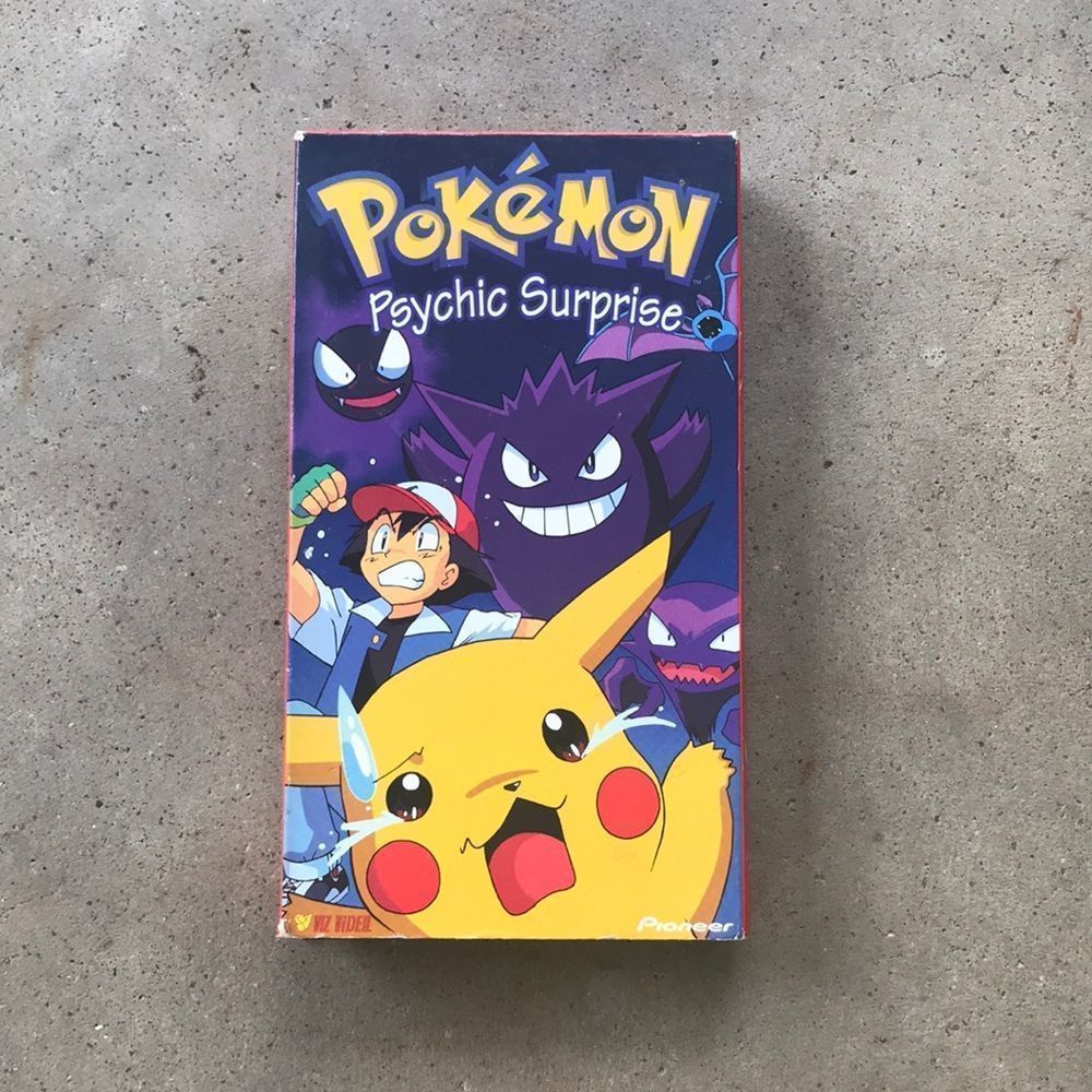 Pokémon VHS Tape - Psychic Surprise